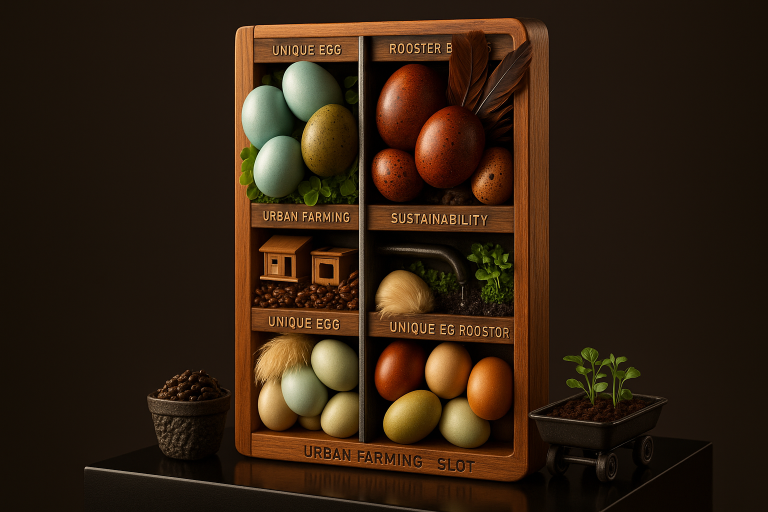 Unique Egg and Rooster Breeds Transform Urban Farming and Sustainability Today