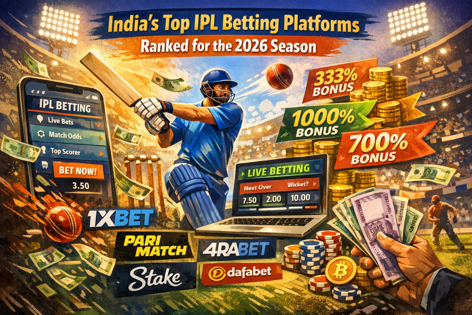 India's Top IPL Betting Platforms Ranked for the 2026 Season